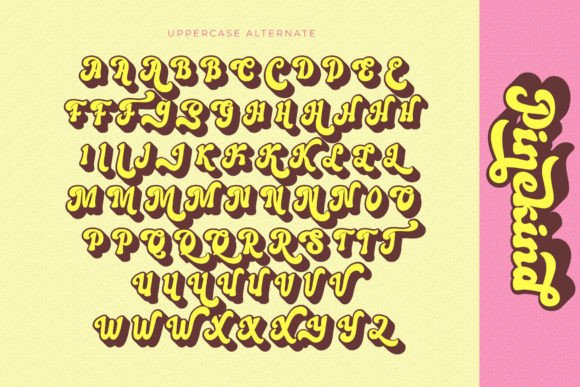 Pinekind Font font preview - 6