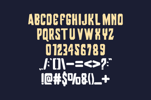 Plondas Font PNG with transparent background - Preview 5