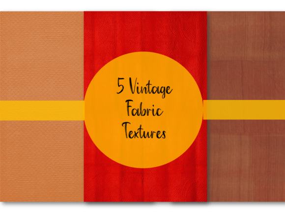 5 Vintage Fabric Textures