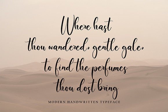 Aleandra Bella Font - Preview 1