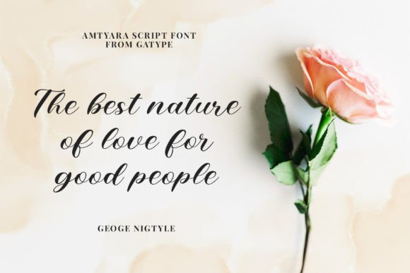 Amtyara Script Font - Preview 2