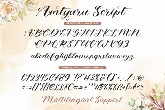 Amtyara Script Font - Preview 4