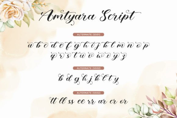 Amtyara Script Font - Preview 5
