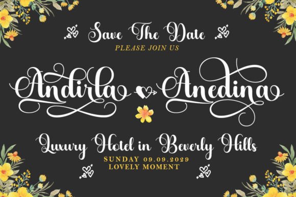 Andirla Font - Preview 2