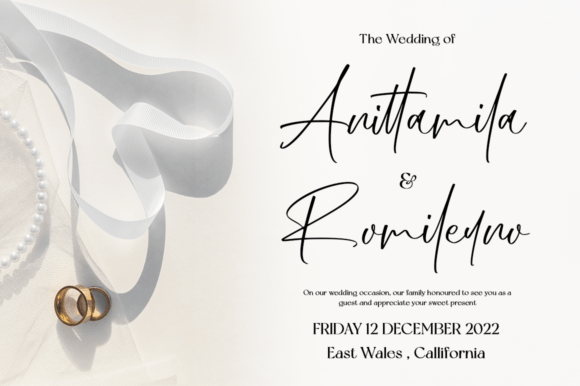 Carittanive Font - Preview 1