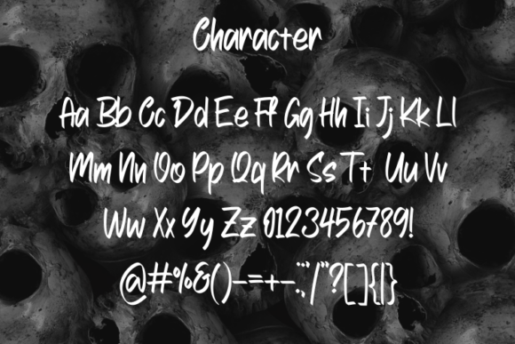 Dead Streed Font - Preview 1