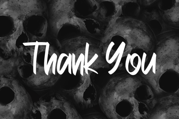 Dead Streed Font - Preview 4