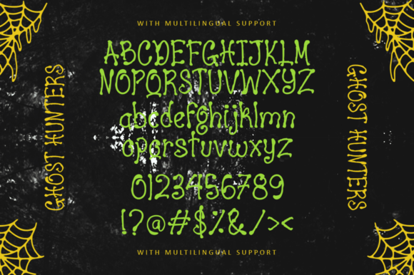 Ghost Hunters Font - Preview 6