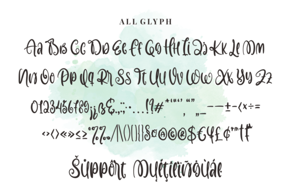 Giora Whisper Font - Preview 5