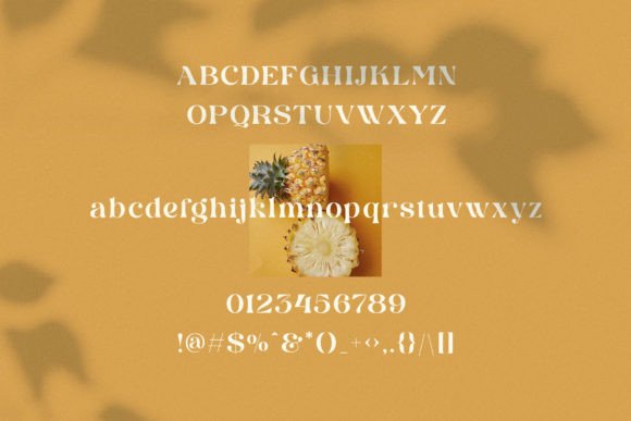 Glirock Font - Preview 3