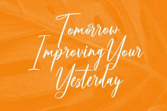 Karpes Clory Font PNG with transparent background - Preview 4
