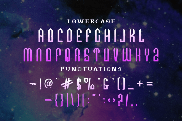 Kosmos Plant Font font preview - 4