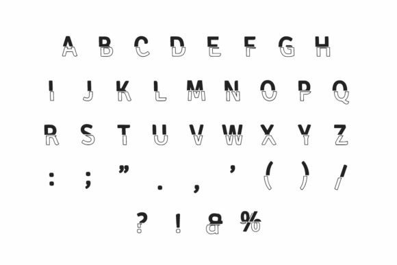 Magic Dog Font PNG with transparent background - Preview 3