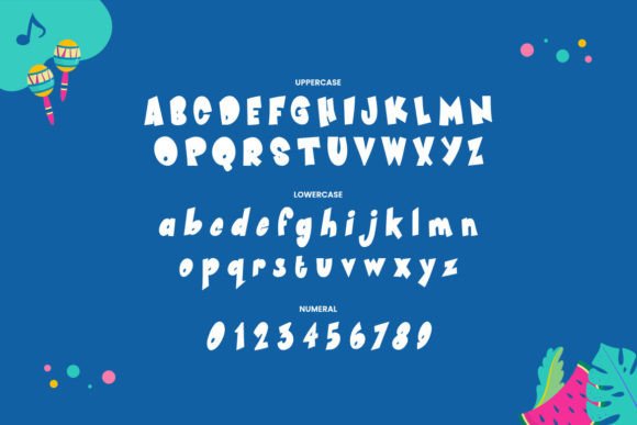 Main Kind Font PNG with transparent background - Preview 1
