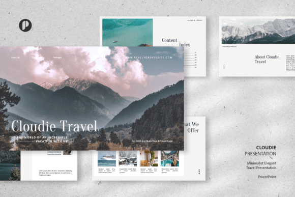 Minimalist Elegant Travel Presentation