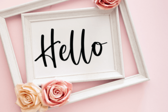 Raising Font PNG with transparent background - Preview 3