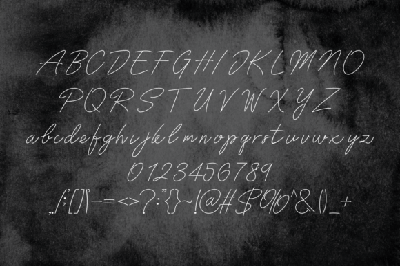 Redachi Eline Font PNG with transparent background - Preview 5