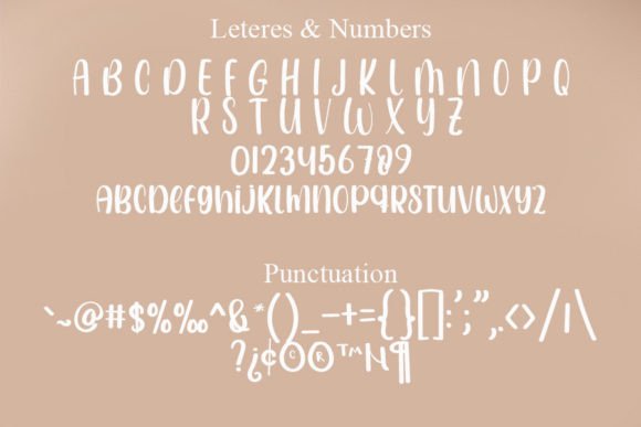 Small Family Font PNG with transparent background - Preview 3