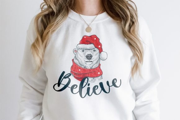 Santa Babe Duo Font PNG with transparent background - Preview 1