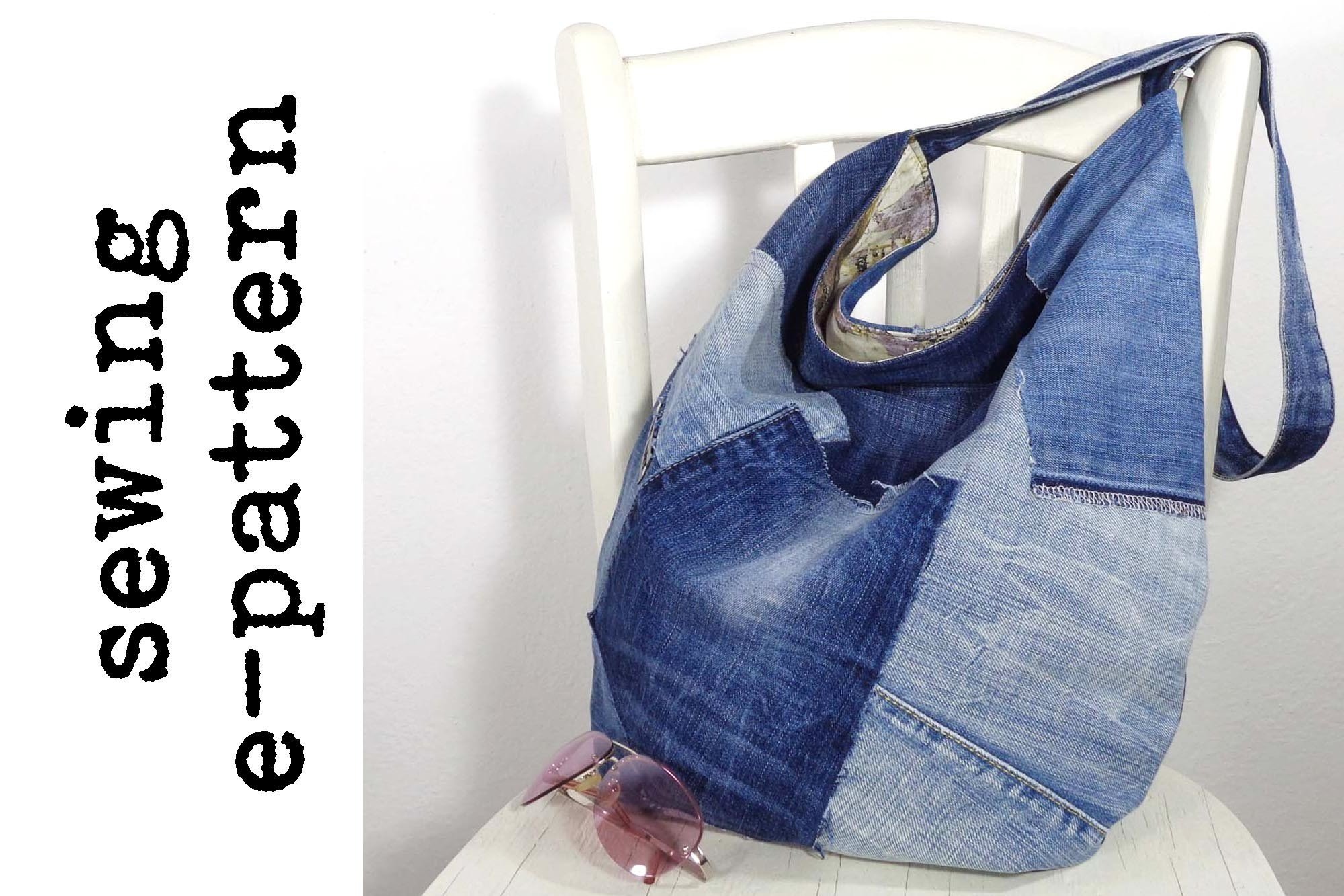 Slouchy Bag from Scraps
