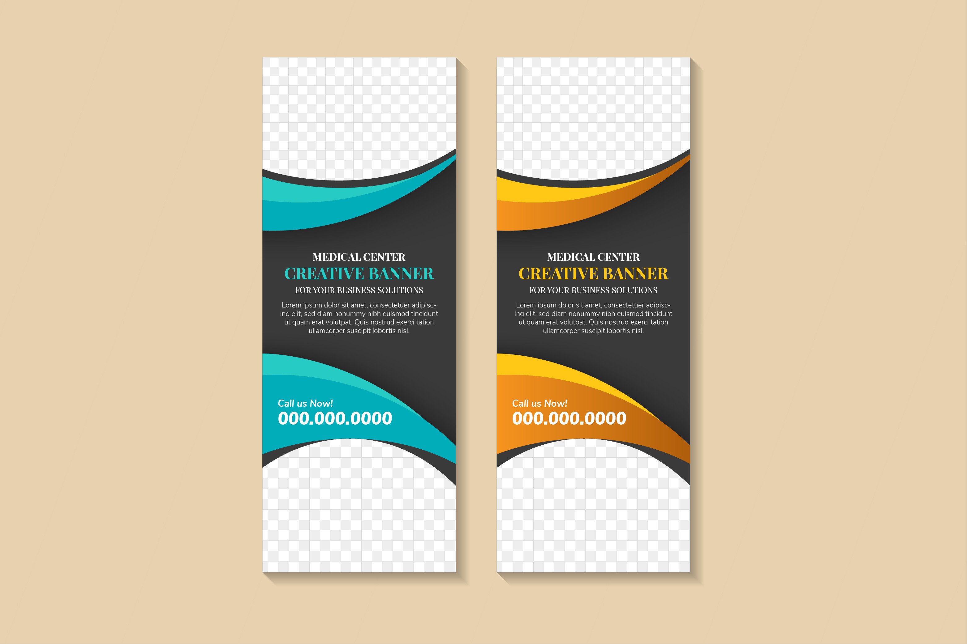 Medical Center Vertical Banner Graphic by noory.shopper · Creative Fabrica