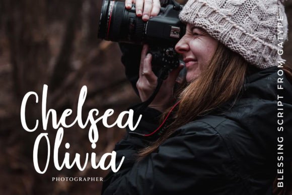 Blessing Script Font - Preview 1