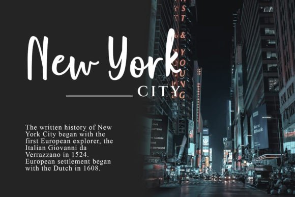 Blessing Script Font - Preview 4