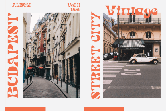 Bournue Font - Preview 4