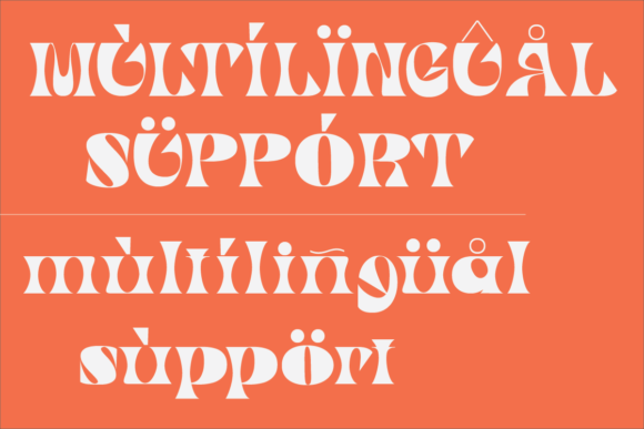 Bournue Font - Preview 5