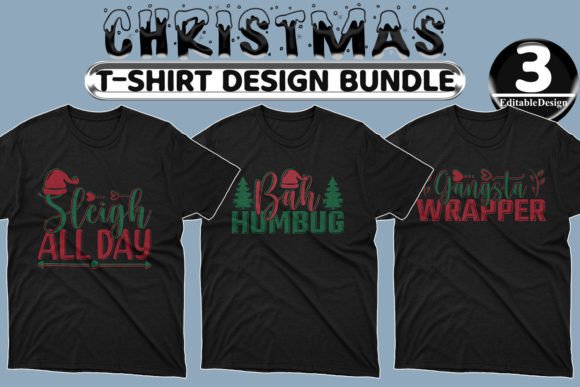 Christmas Day T-shirt Design Bundle-17