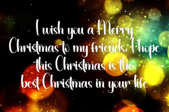 Christmas Font - Preview 3