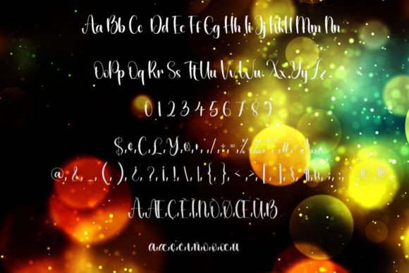 Christmas Font - Preview 4