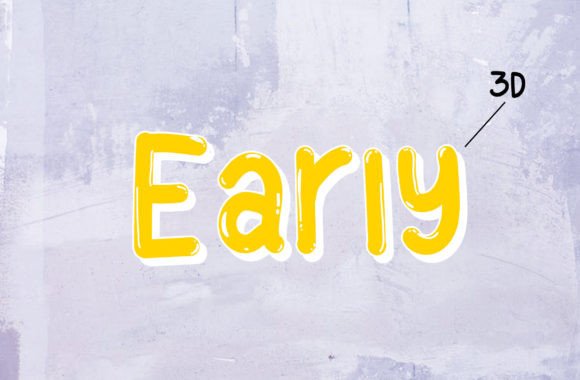 Early Font - Preview 2