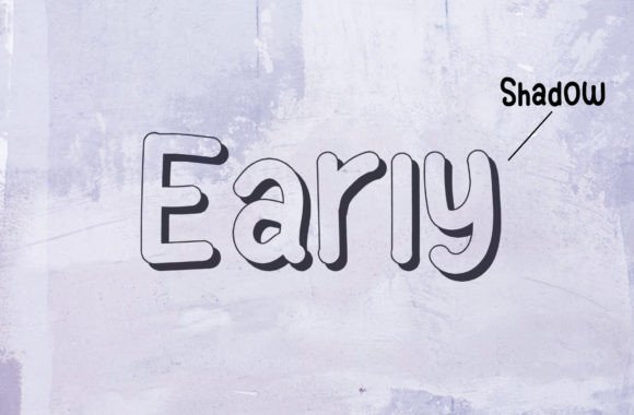 Early Font - Preview 6