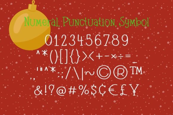 Funny Grinch Font - Preview 3