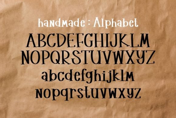 Handmade Font - Preview 2
