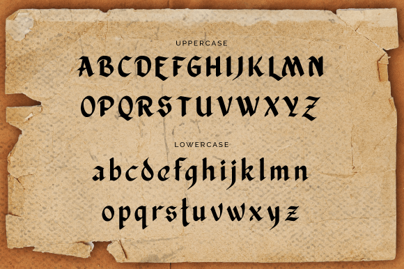 Irish King Font PNG with transparent background - Preview 1