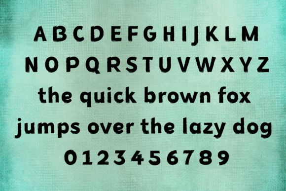 November Night Font PNG with transparent background - Preview 1