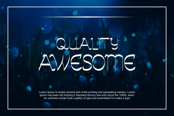 Qypograf Font PNG with transparent background - Preview 1