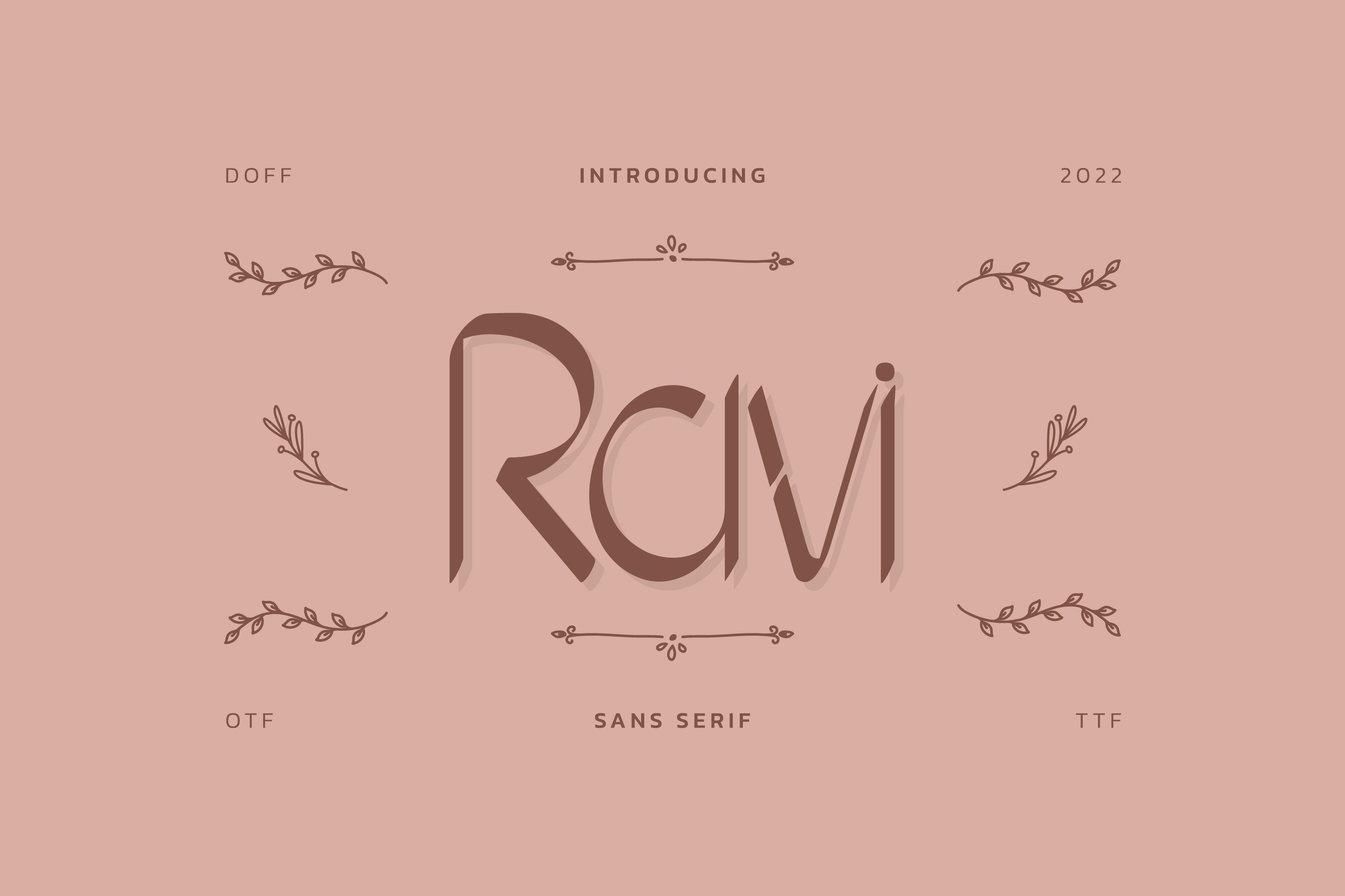 RAVI ページ Ravi Fonte por inferno.type3 · Creative Fabrica