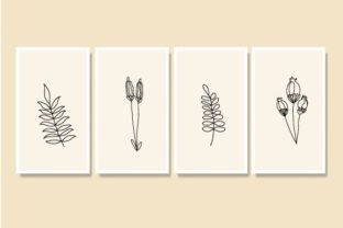 Big Bundle Line Flower Set Graphic by oxur4 · Creative Fabrica