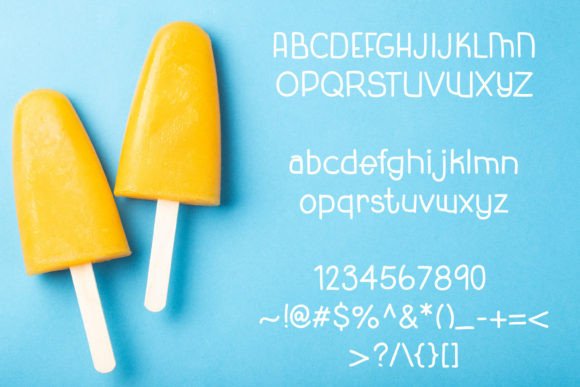 Banana Smoothie Font - Preview 1