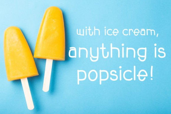 Banana Smoothie Font - Preview 4