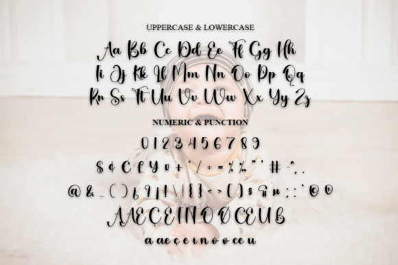 Birthday Baby Font - Preview 6