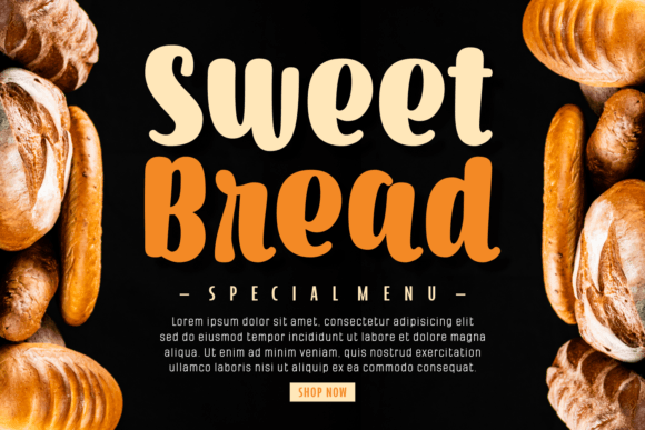 Bread and Milky Font - Preview 2