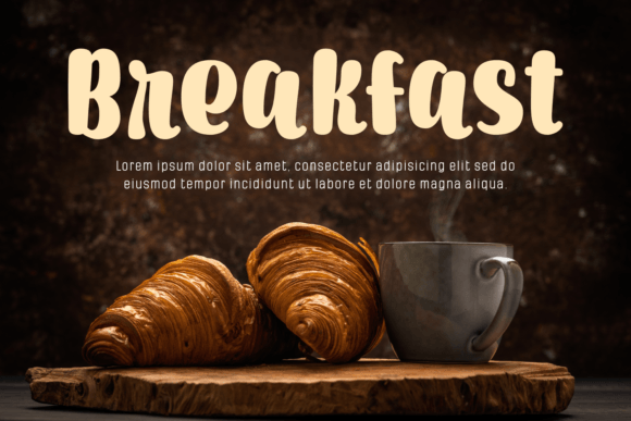 Bread and Milky Font - Preview 4