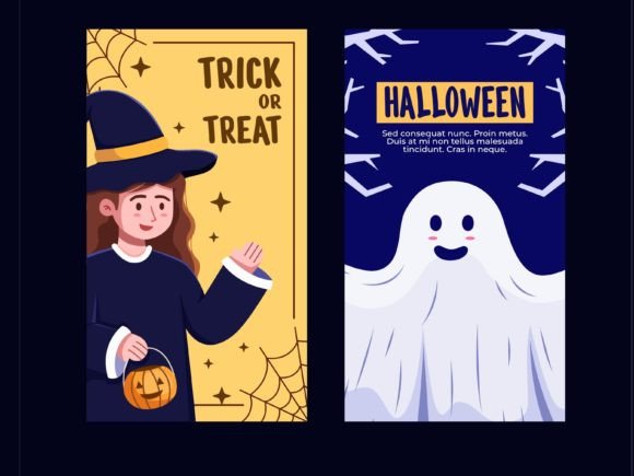 Instagram Sale Templates - Cute Halloween
