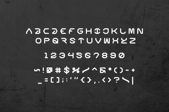 Cypher Font - Preview 1