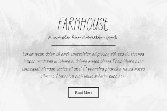 Farmhouse Font - Preview 4