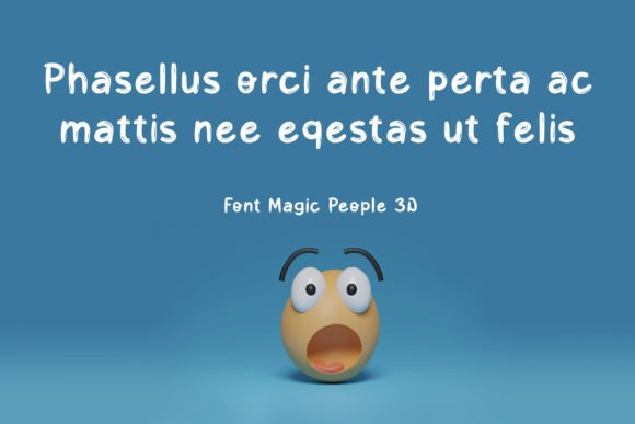 Magic People Font PNG with transparent background - Preview 2